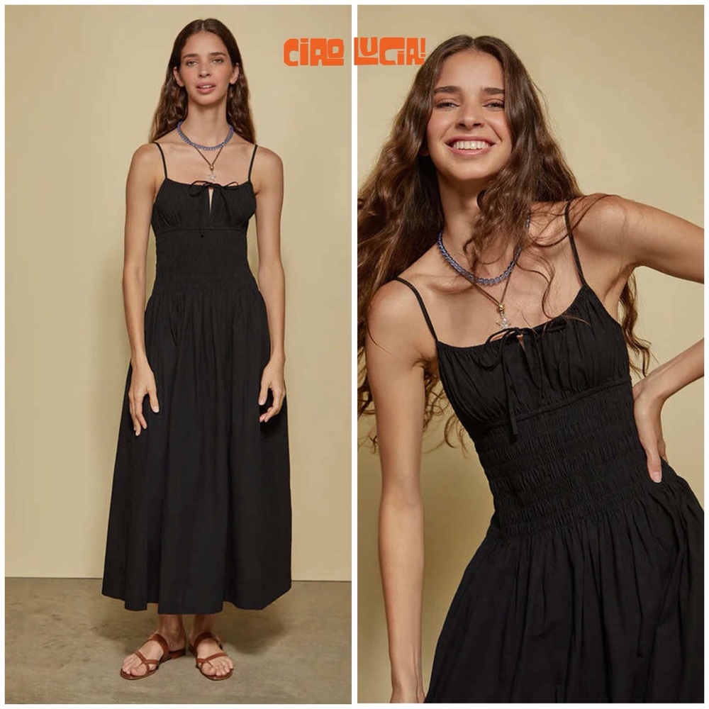 NWT - Ciao Lucia! Barbara Dress in Black (US 12/XXL)